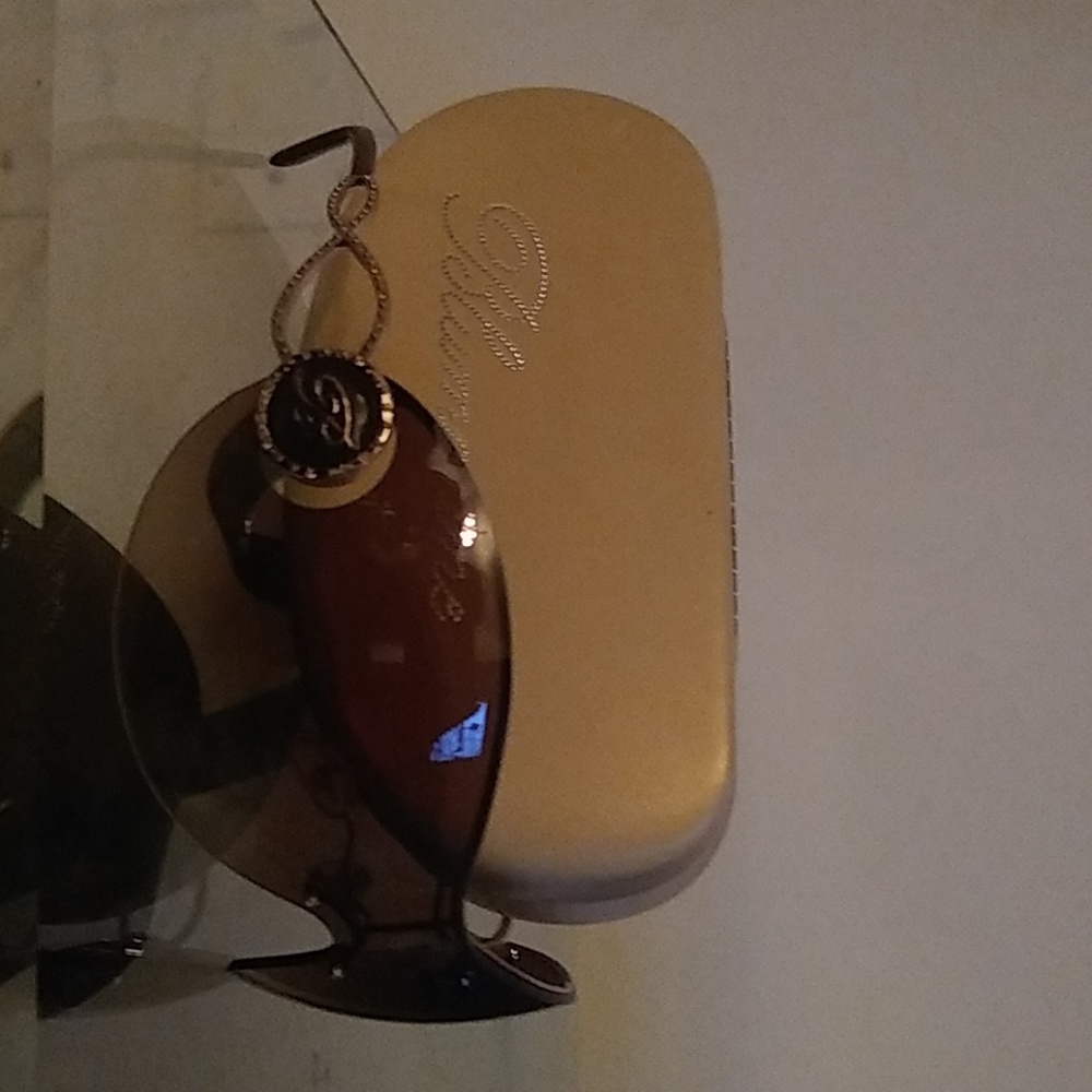 Blumarine goggle glasses with case